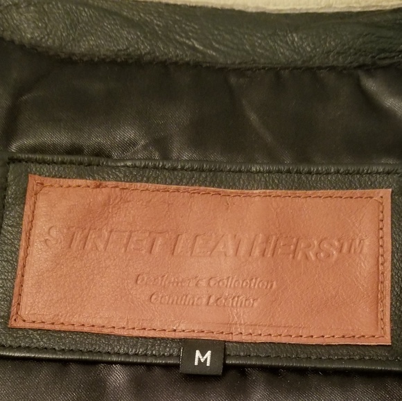 Leather Racing Jacket - Picture 3 of 3